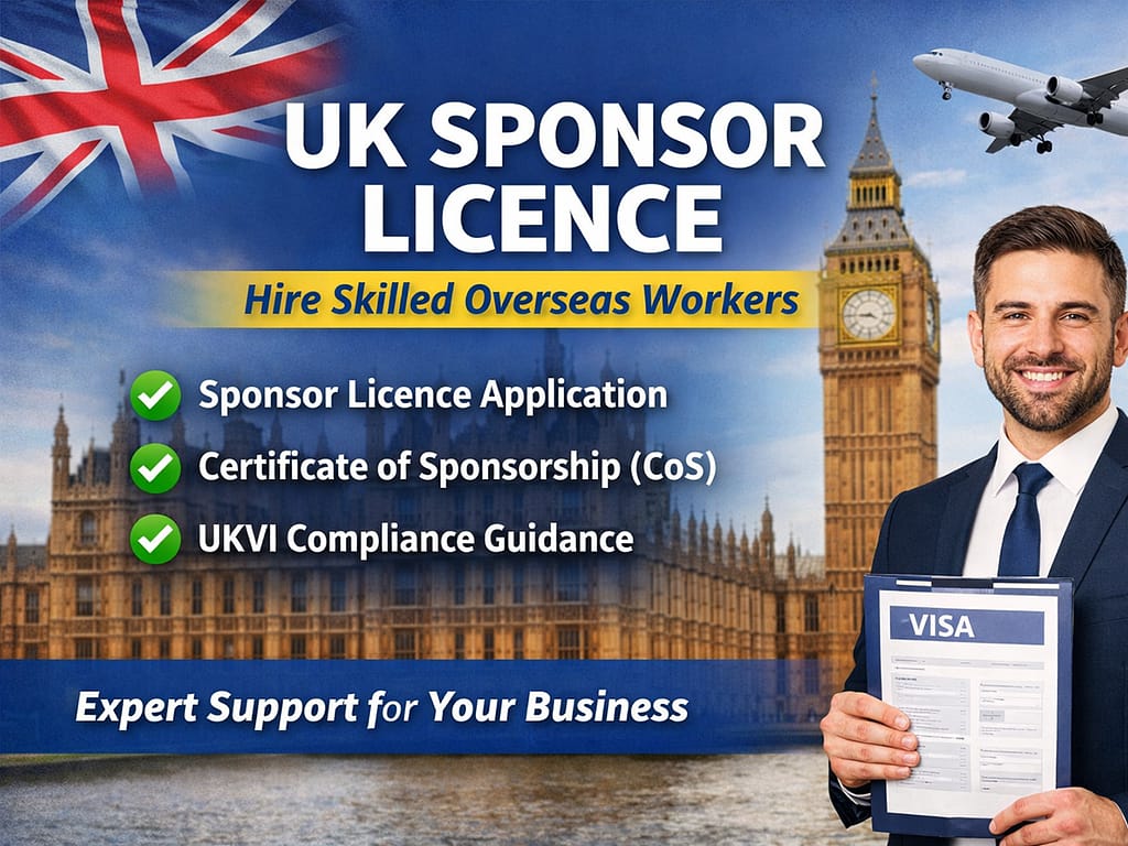 UK Sponsor Licence Application & CoS Support for Businesses (A–Z Guidance)