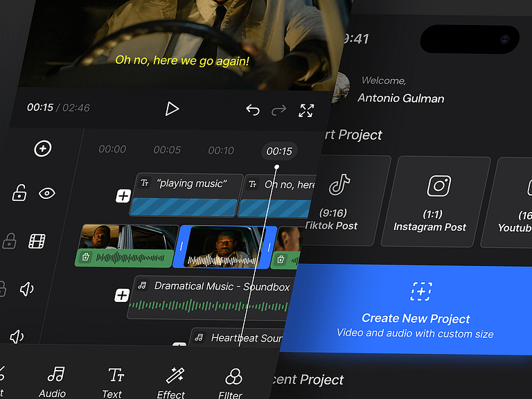 Get professional audio & video editing for commercial use