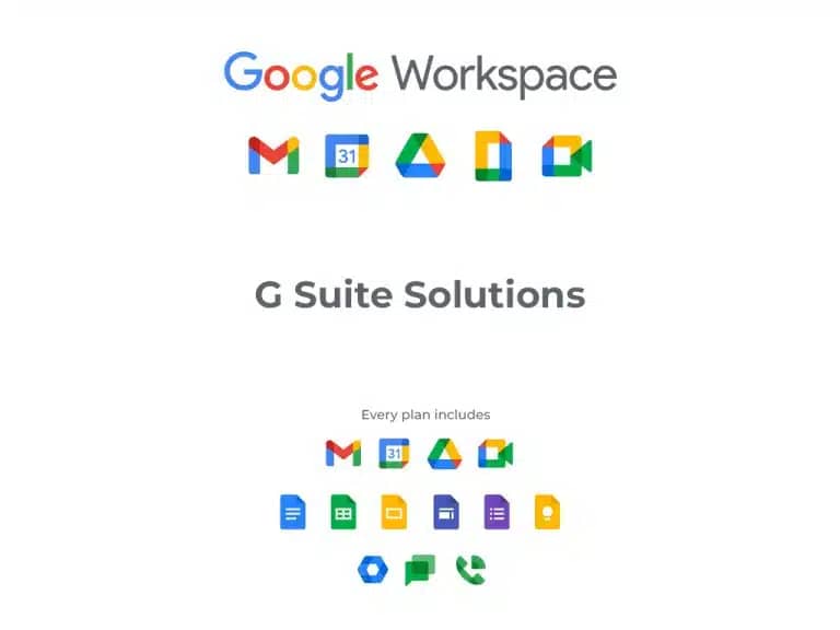 Google Workspace or G Suite Solutions